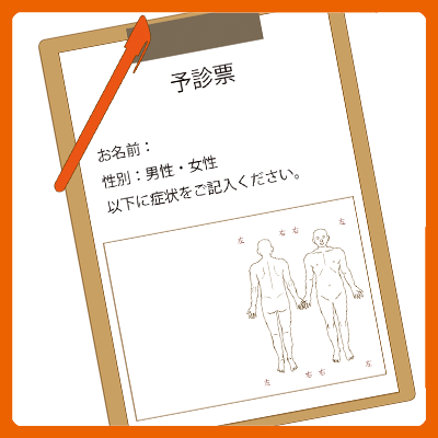 予診票