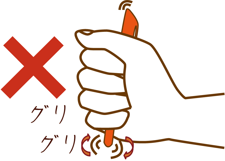 ダメなツボの押し方